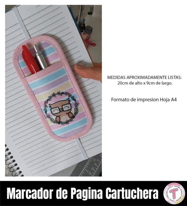 Marcador de Pagina - Suga BTS - Corta y cose - Imagen 3