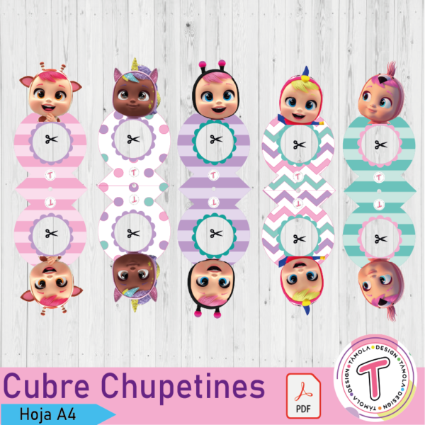 Bebe Llorones 01 - Cubre Chupetines
